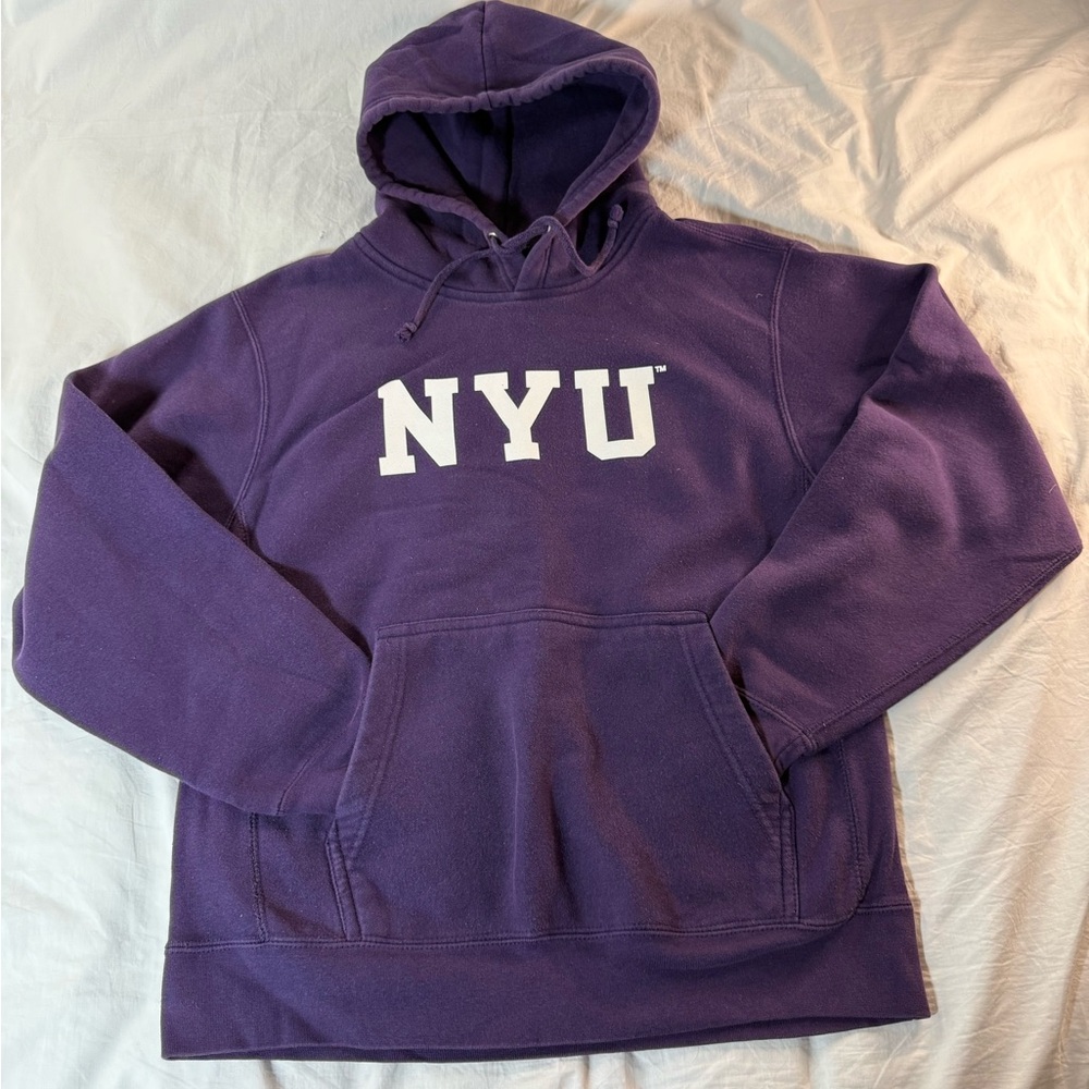 MV Sport NYU Purple Hoodie